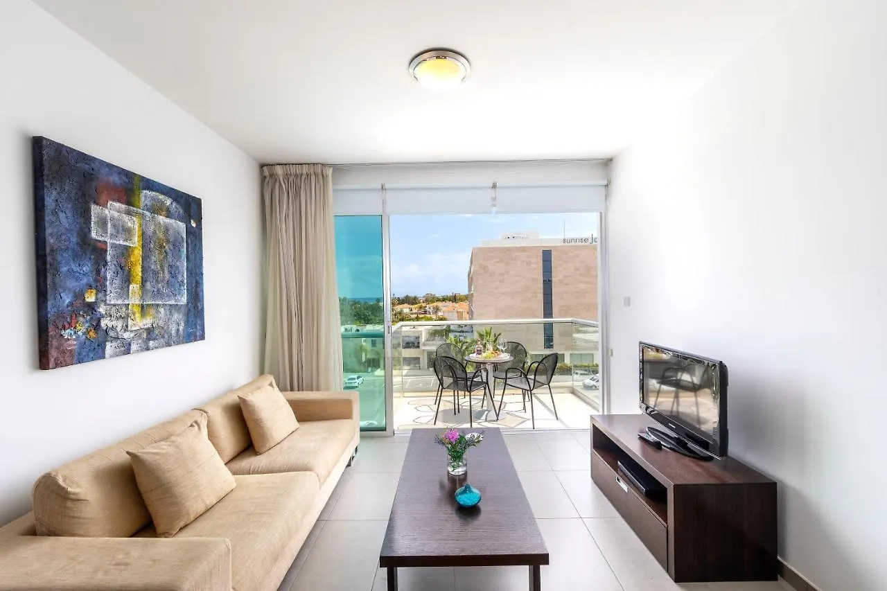 Lägenhet Coralli Spa By Fig Tree Bay Protaras Cypern